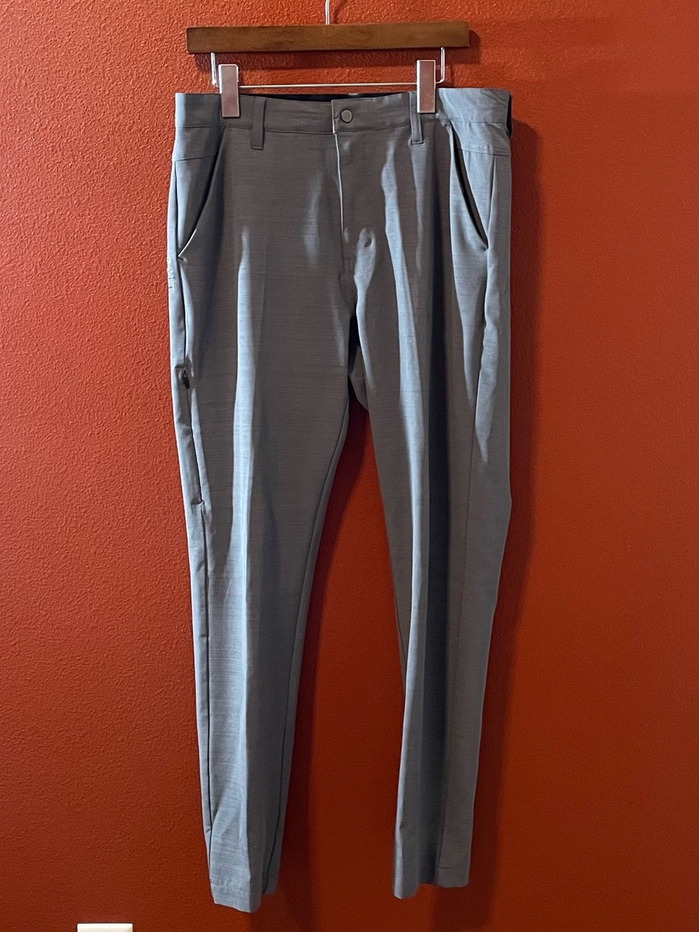 Bylt Men’s Kinetic 2.0 Gray 4 Way Stretch Comfort Flex Performance Pants